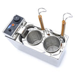 Pastakoker - 2 x 2 L - incl. 2 Manden