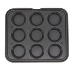 Tartelette Vorm - Rond - 89/65 mm - 9 stuks