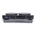 Crepebakplaat - Dubbele Crepes - 2 x 40 cm - incl. Beslagverdeler