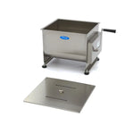 Vleesmenger - 30 L - 25 Kg Vlees - Dubbele As - Handmatig