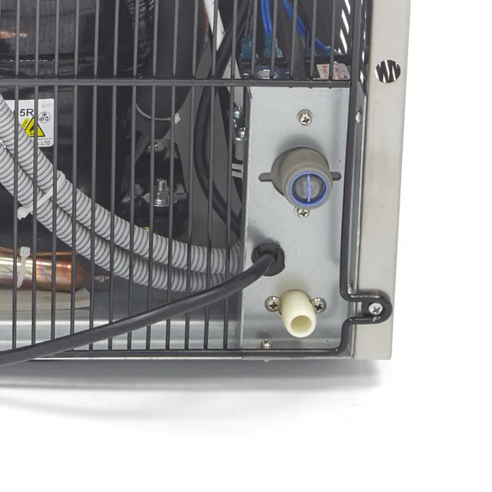 Schilferijsmachine - 130 Kg/24 u - Crushed ice - Luchtgekoeld