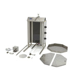 Shoarma Grill - 3 Branders - 30 Kg Vlees - Elektrisch