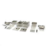 Frituurpan - 2x 6 L - 2 Manden - tot 2,4 Kg Frites