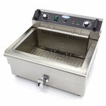 Frituurpan - 30 L - 1 Mand - met Tapkraan