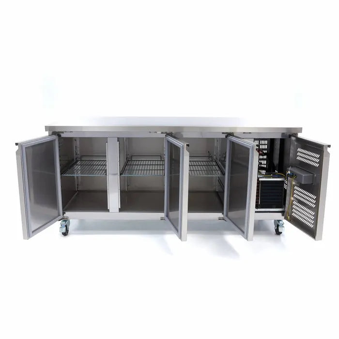Koelwerkbank - 180 cm - 3 Deuren