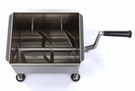 Vleesmenger - 10 L - 7,5 Kg Vlees - Enkele As - Handmatig
