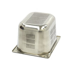Gastronorm Bak - 1/2 GN - 20 cm Diep - RVS - Geperforeerd