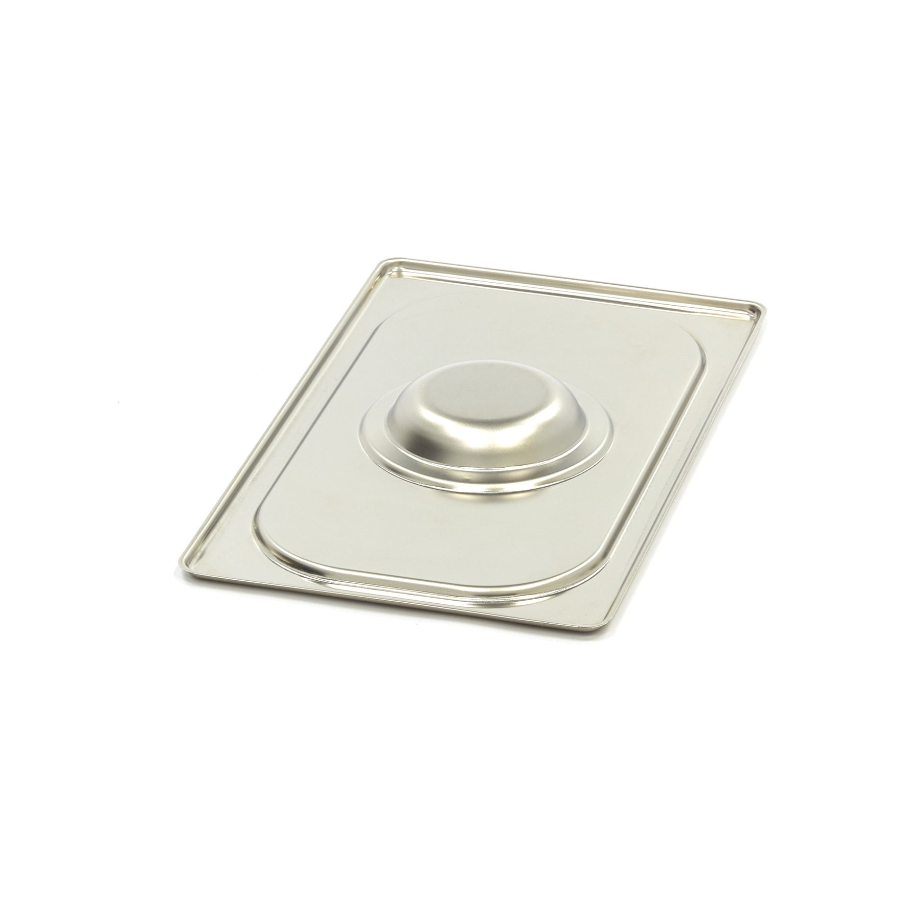 Gastronorm Deksel - 1/4 GN - RVS
