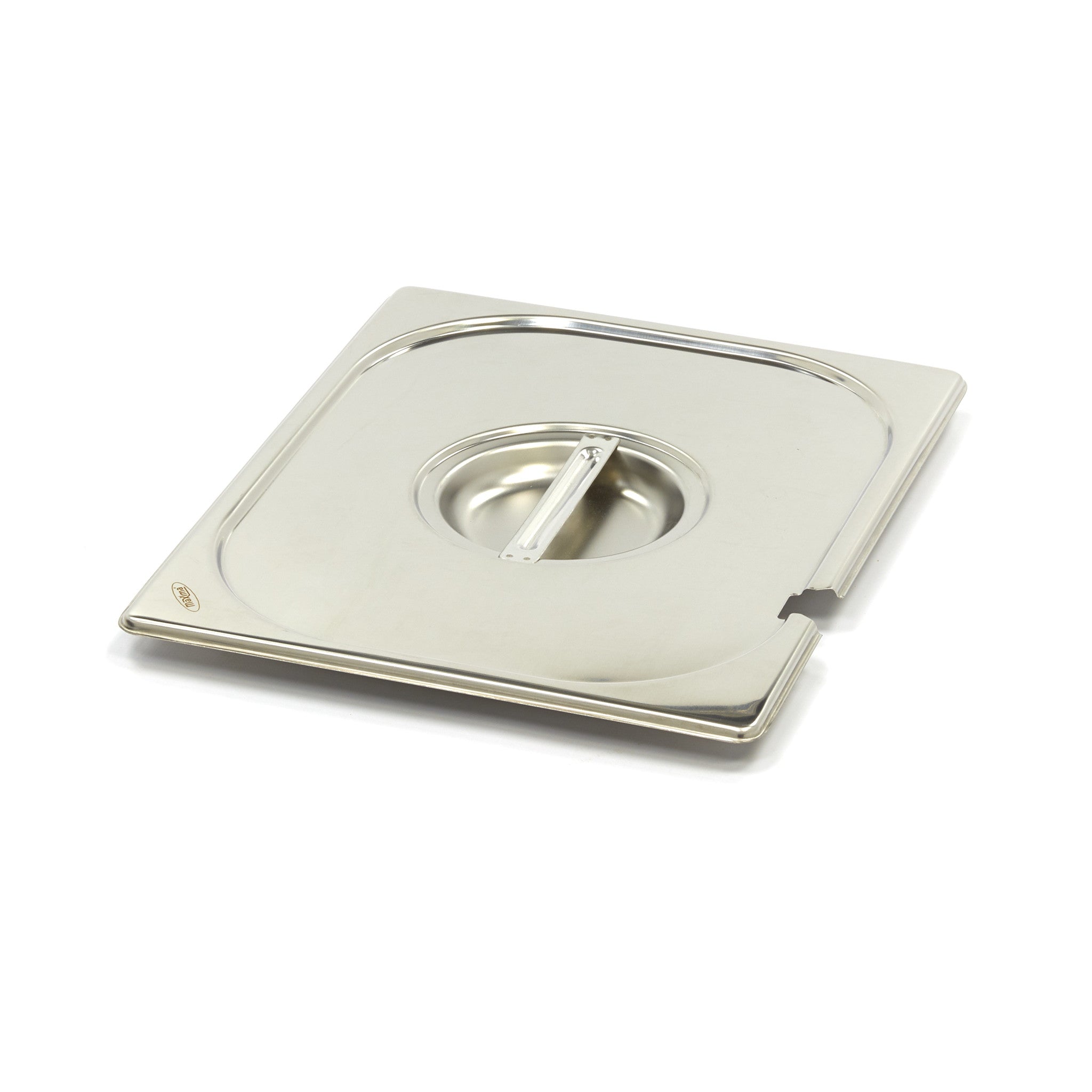 Gastronorm Deksel - 1/2 GN - RVS - met Uitsparing