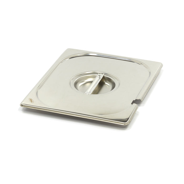 Gastronorm Deksel - 1/2 GN - RVS - met Uitsparing